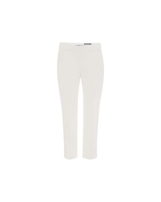 Alexander McQueen Cropped Crepe Cigarette Trousers