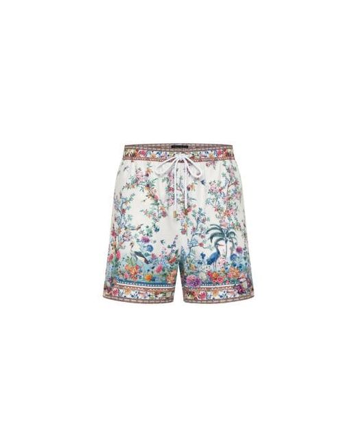 Camilla Mid-Length Floral Board Shorts