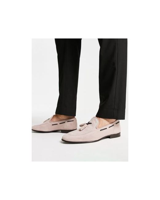 Noak made in Portugal loafers with tassel detail suede
