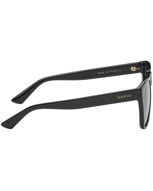 Gucci Women's Black Wayfarer Sunglasses