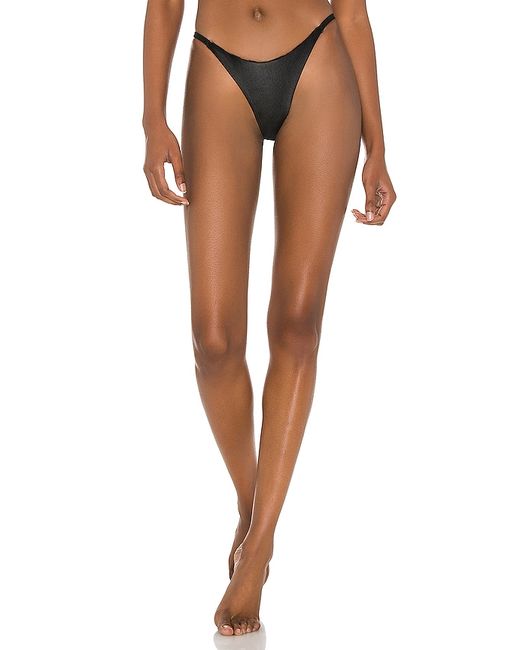 Koral Kyra Reversible Bikini Bottom in BrownBlack. also M