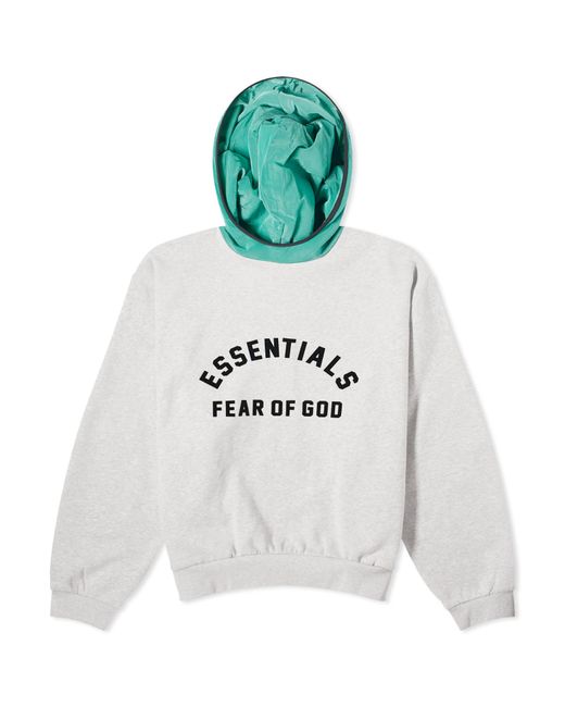 Fear of God ESSENTIALS Spring Nylon Fleece Hoodie END. Clothing