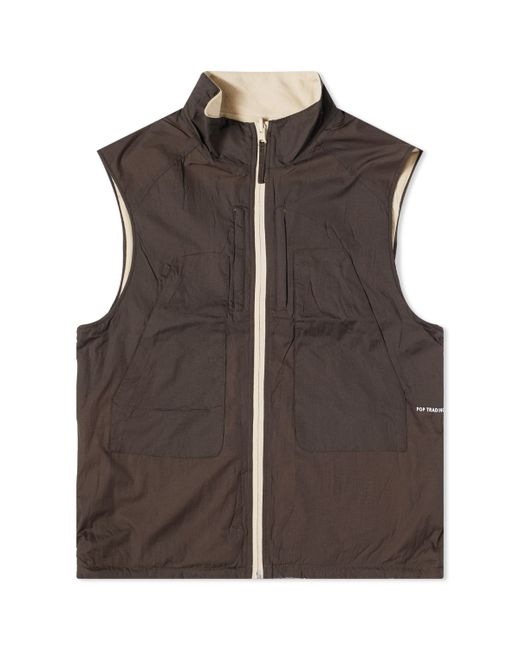 Pop Trading Company Reversible Ripstop Safari Vest END. Clothing
