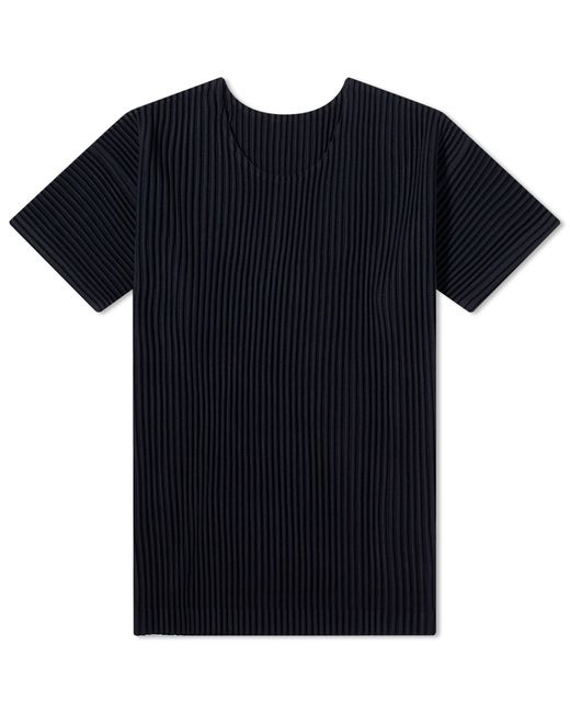 Homme Pliss Issey Miyake Pleated T-Shirt END. Clothing