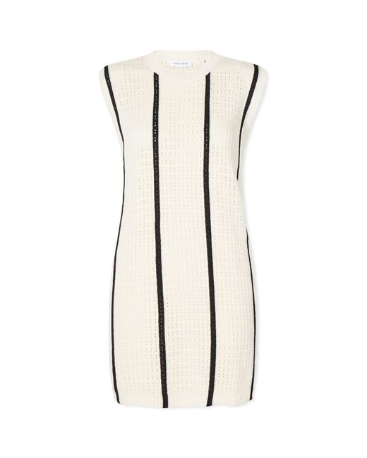 Anine Bing Lanie Knitted Stripe Dress in END. Clothing
