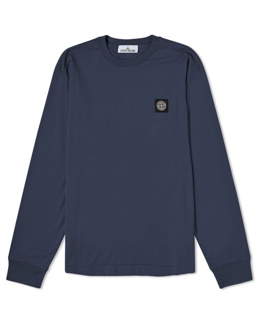 Stone Island Long Sleeve Patch T-Shirt in END. Clothing
