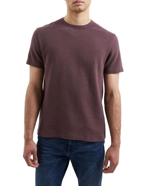 French Connection Cotton Ottoman T-Shirt in at