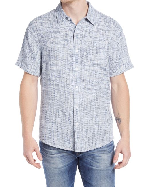 The No Animal Brand Freshwater Short Sleeve Button-Up Shirt