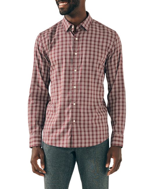 Faherty The Movement Plaid Button-Up Shirt