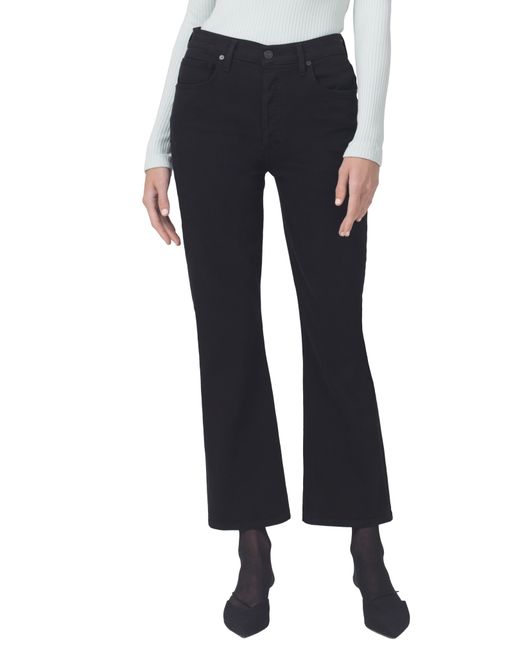Citizens of Humanity Isola High Waist Crop Bootcut Jeans in at