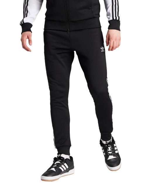 Adidas Lifestyle Superstar Joggers in Black at X-Small