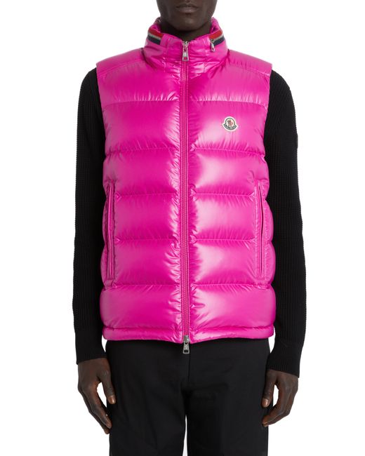 Moncler Ouse Quilted Down Puffer Vest in at 2