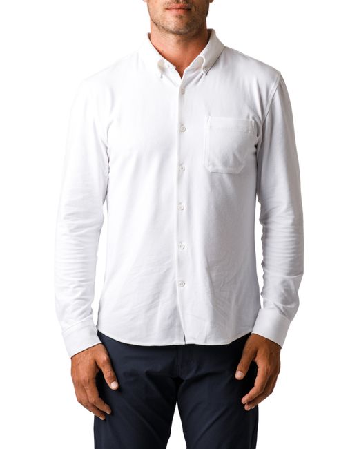 Western Rise X Performance Cotton Blend Button-Down Shirt