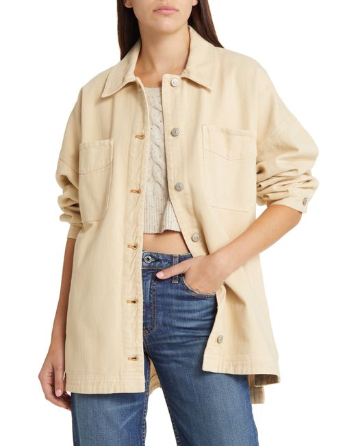 Free People Madison City Twill Jacket in at