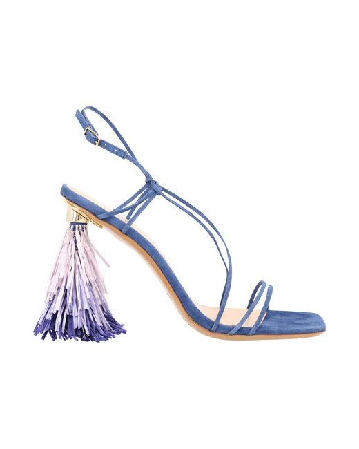 Jacquemus Raffia sandals with heels