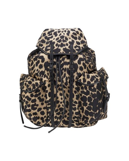 Dries Van Noten Leopard backpack