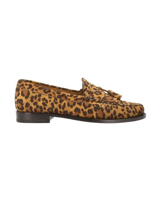 Celine Leopard printed Luco Maillons Triomphe loafer