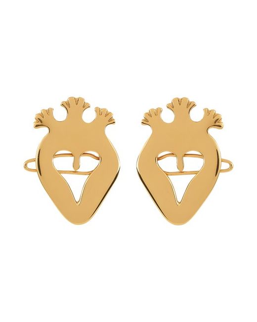Patou Heart hair clips pair