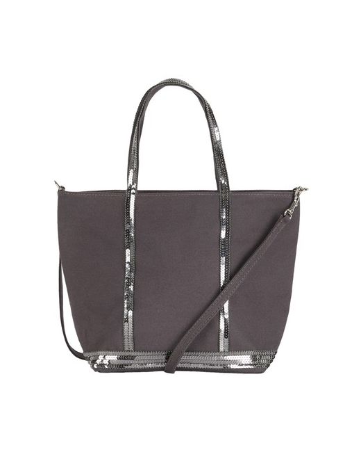 Vanessa Bruno Canvas and Sequins S Cabas Tote