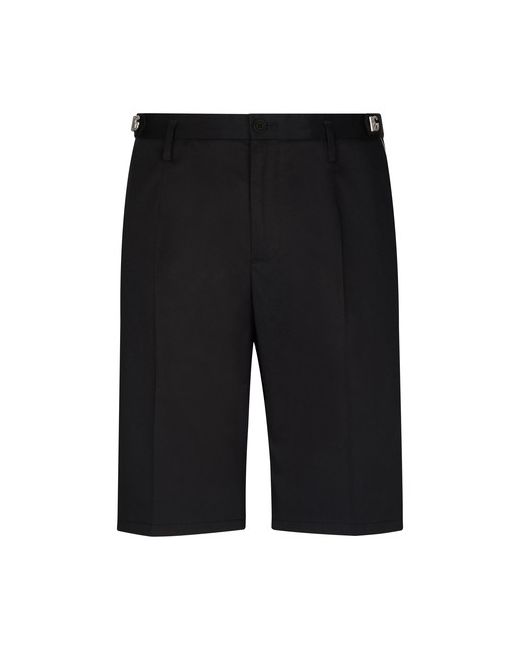 Dolce & Gabbana Stretch cotton shorts with DG hardware