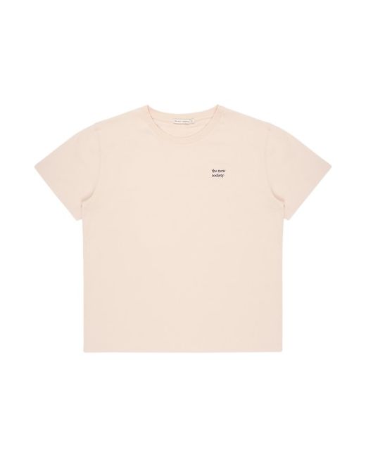 The New Society Logo Embroidery t-shirt