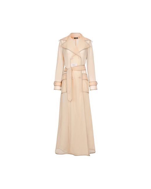 Dolce & Gabbana Marquisette trench coat with belt