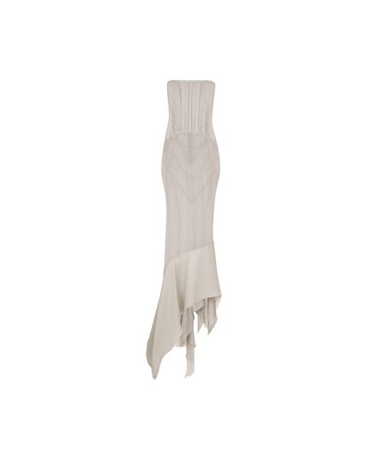 Dolce & Gabbana Long silk georgette dress