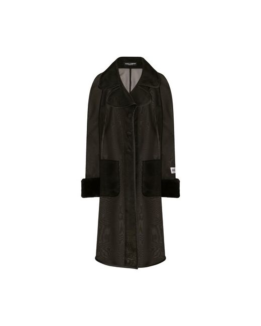 Dolce & Gabbana Organza trench coat with the Re-Edition label
