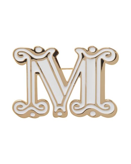 Max Mara Logo brooch