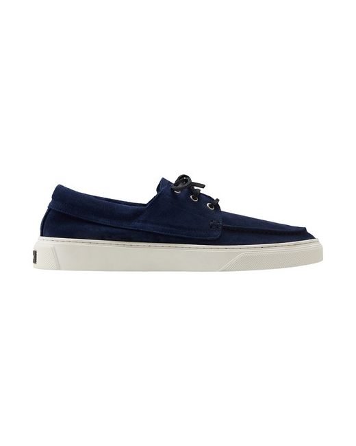 Woolrich Boat Shoes in Suede Leather