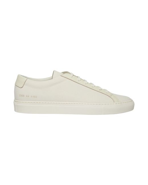 Common Projects Achilles Leather and Canvas sneakers