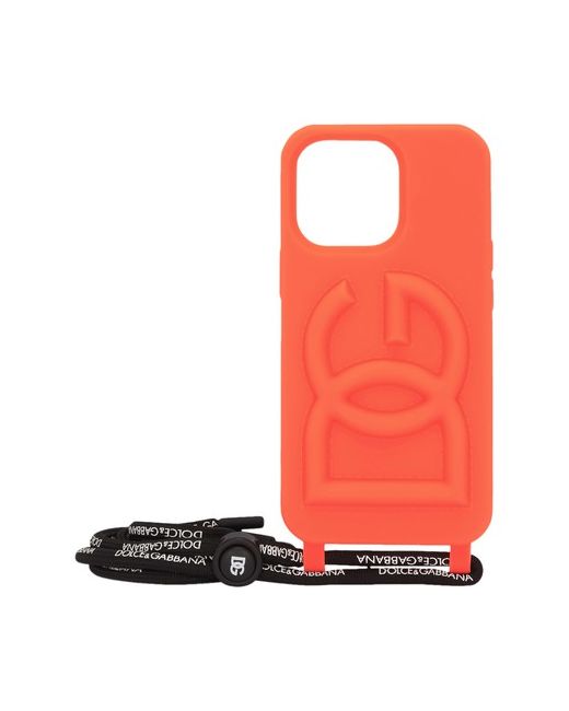 Dolce & Gabbana Rubber iPhone 13 Pro cover with embossed logo