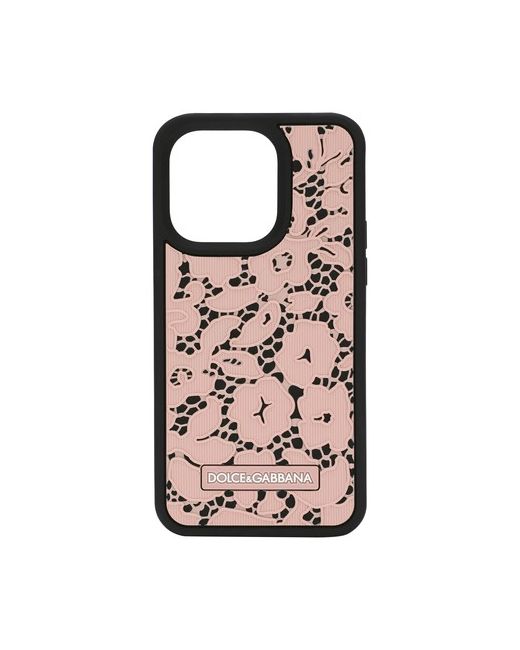 Dolce & Gabbana Lace rubber iPhone 14 Pro cover