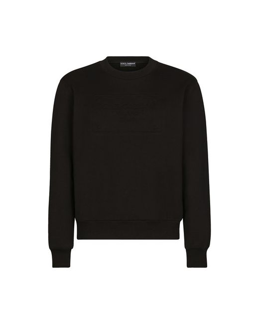 Dolce & Gabbana Technical jersey sweatshirt with embossed DG logo