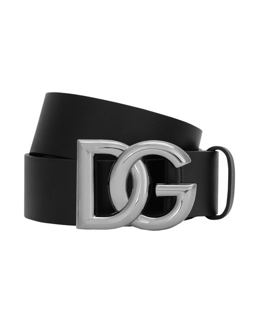 Dolce & Gabbana Leather belt with DG logo