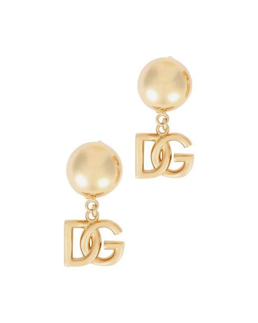 Dolce & Gabbana Clip-on earrings with DG logo