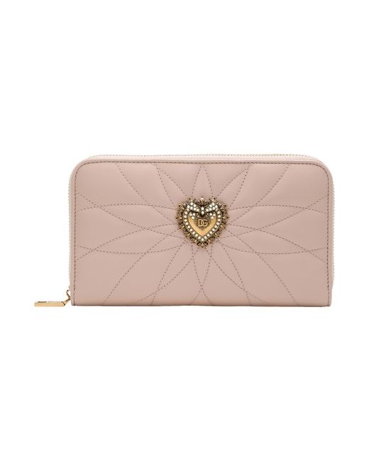 Dolce & Gabbana Zip-around Devotion wallet in nappa leather