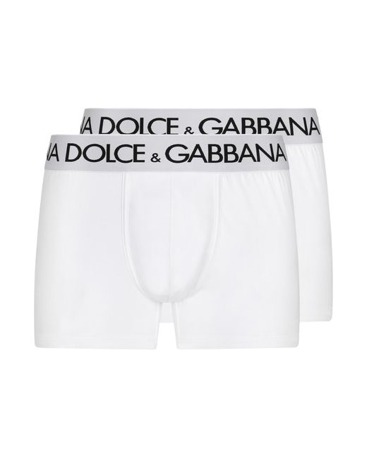 Dolce & Gabbana Two-pack cotton jersey boxers