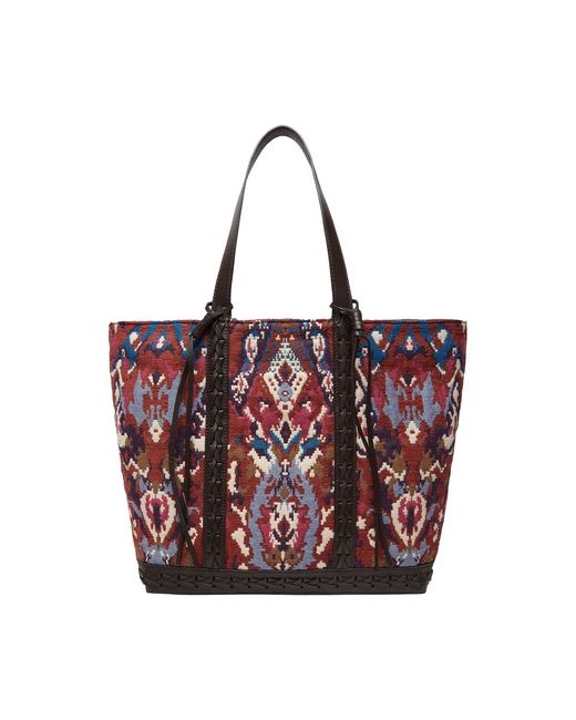 Vanessa Bruno Canvas and leather L cabas tote bag