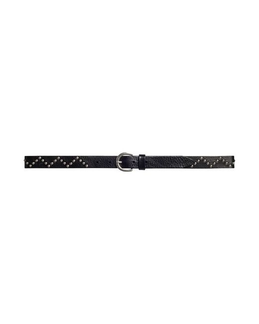 Fursac Calfskin leather belt with studs