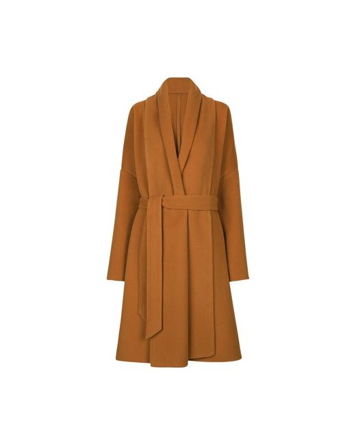 Dolce & Gabbana Belted oversize cashmere wool coat