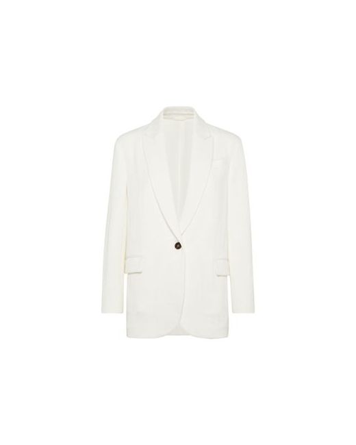 Brunello Cucinelli Linen and cotton blazer