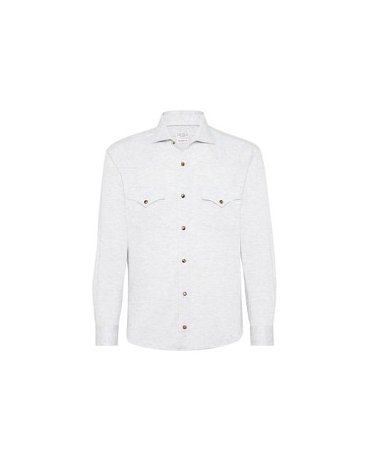 Brunello Cucinelli Snap-button shirt