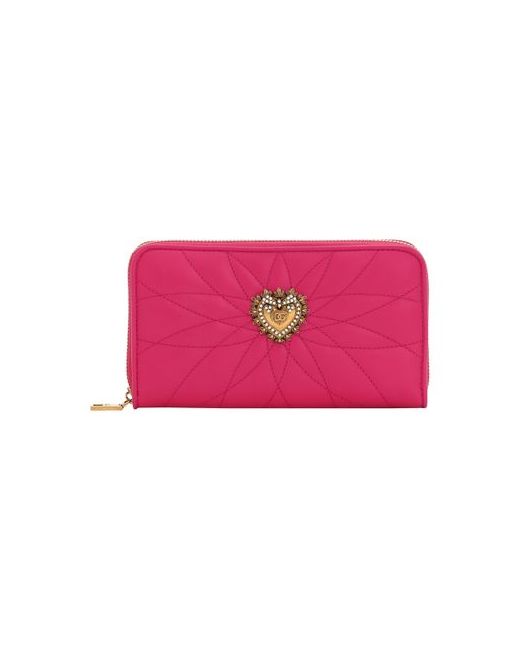Dolce & Gabbana Zip-around devotion wallet