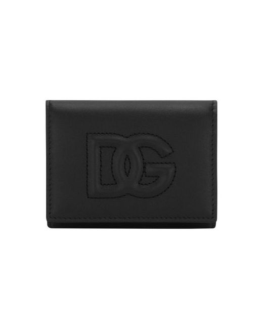 Dolce & Gabbana Dg logo french flap wallet