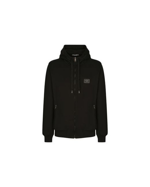 Dolce & Gabbana Jersey zip-up hoodie