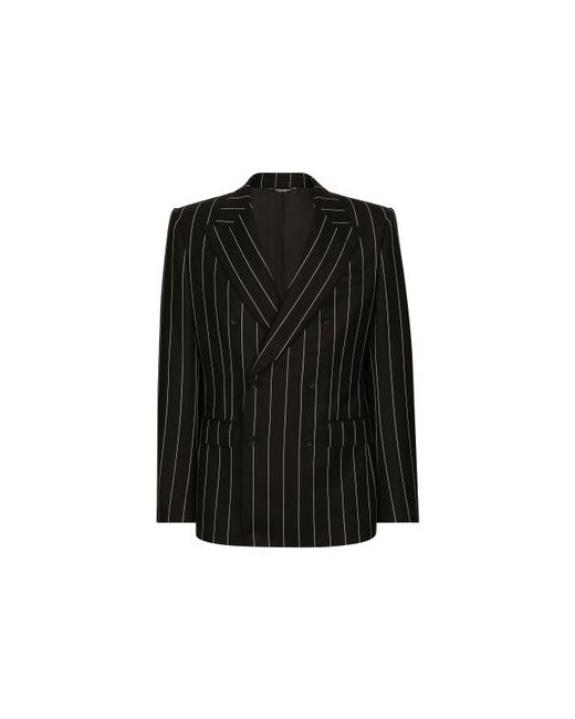 Dolce & Gabbana Double-breasted pinstripe jacket