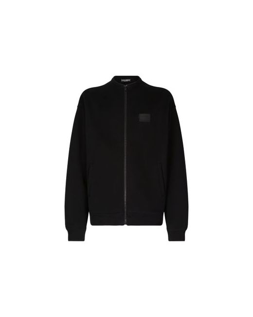 Dolce & Gabbana Zip-up sweatshirt with high neck