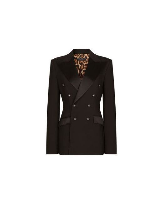 Dolce & Gabbana Satin and duchesse tuxedo jacket