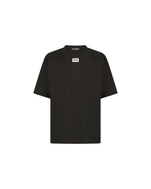 Dolce & Gabbana Cotton T-shirt with patch